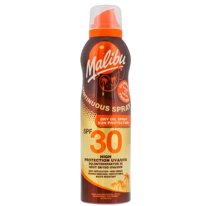 Malibu Continuous Dry Oil Spray SPF30 175ml