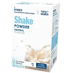 Aymes Nutritional Milkshake Neutral Flavour  Sachet 57g Pack of 7