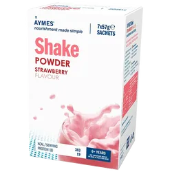 Aymes Nutritional Milkshake Strawberry Flavour  Sachet 57g Pack of 7