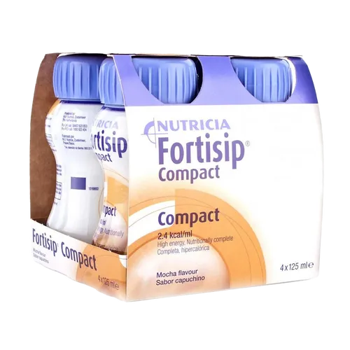 Fortisip Compact Mocha 125ml Pack of 4