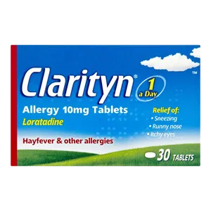 Clarityn Allergy 10mg Tablets Pack of 30
