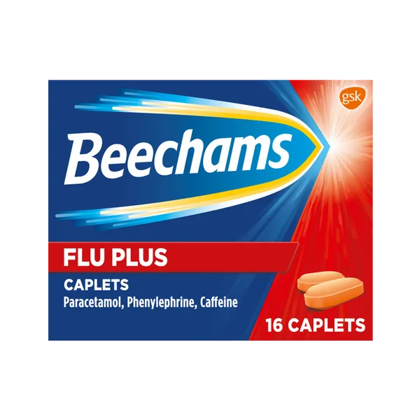 Beechams Flu Plus Caplets Pack of 16