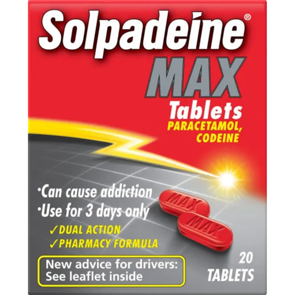 Solpadeine Max Tablets Pack of 20