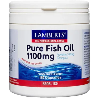 Lamberts Fish Oil 1,100mg Capsules Pack of 180