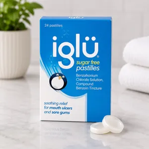Iglu Sugar Free Pastilles for Mouth Ulcers Pack of 24