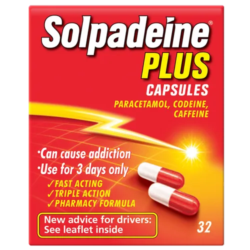 Solpadeine Plus Capsules Pack of 32