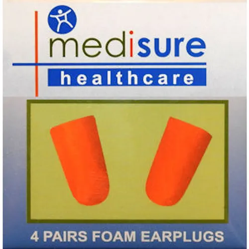 Medisure Foam Earplugs Pack of 4