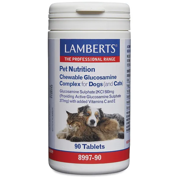 Chewable Glucosamine Complex for Pets Pack of 90