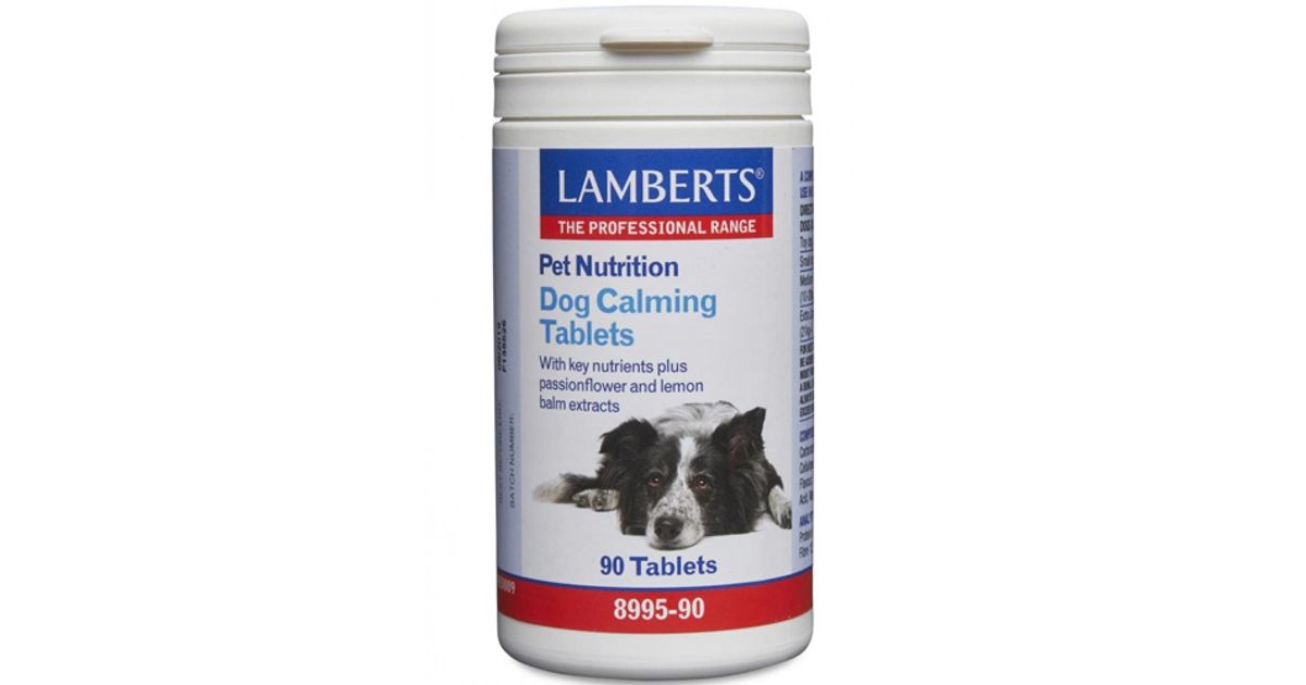 Lamberts Pet Nutrition Dog Calming Tablets Pack of 90