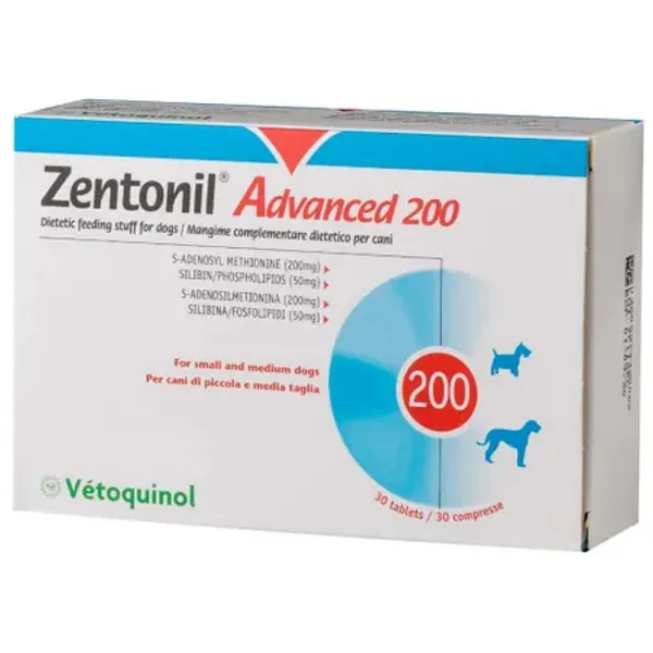 Zentonil Advanced Tablets 200mg Pack of 30