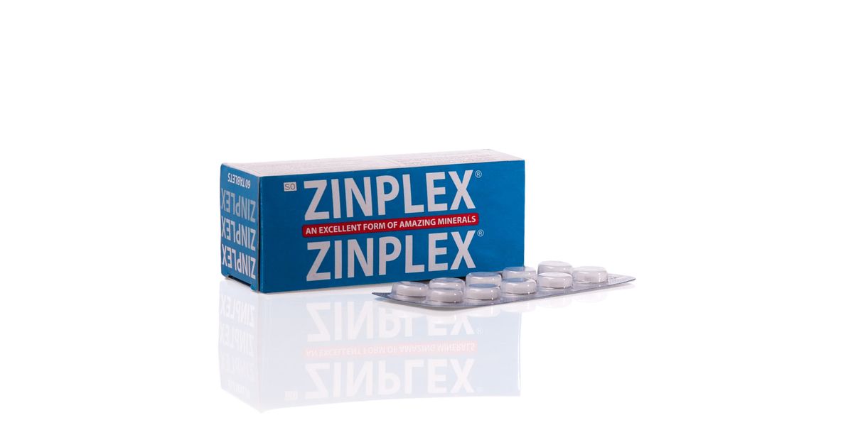 Zinplex Tablets 50mg Pack of 60