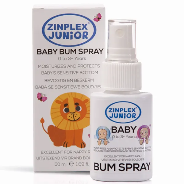 Zinplex Junior Baby Bum Spray 50ml