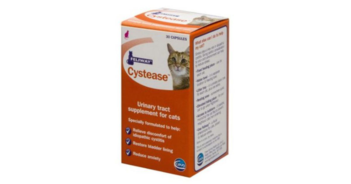 Feliway 2024 cystease capsules