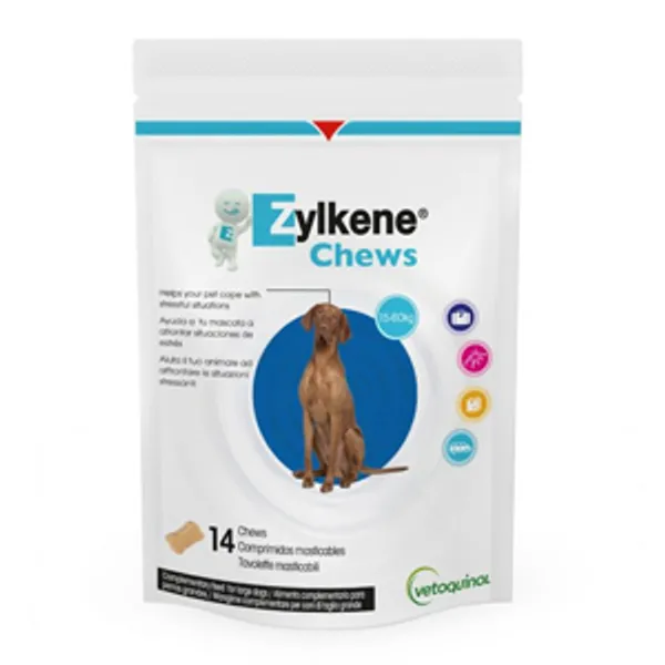 Zylkene Chews for Large Dogs 450mg Pack of 14