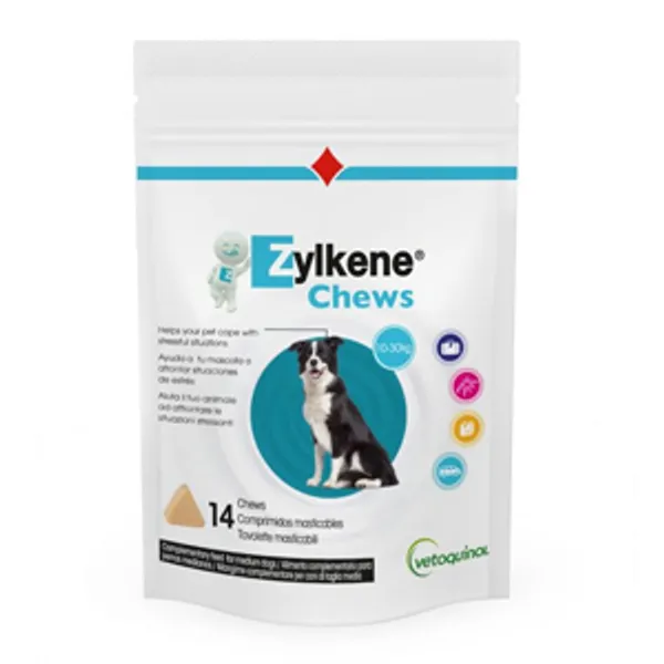 Zylkene Chews for Medium Dogs 225mg Pack of 14