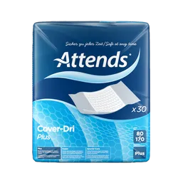 Attends Cover-Dri Plus 80 x 170cm Underpads Pack of 30