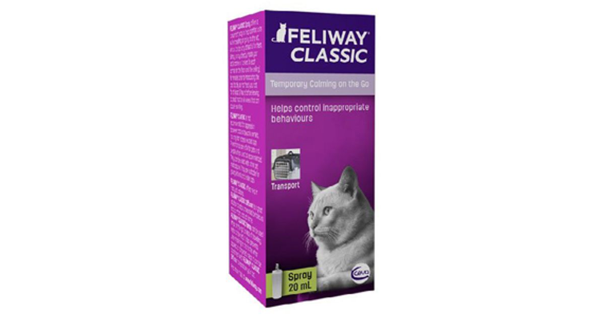 Feliway 20 mL Spray Cat Feline Stress Behavior Relief Urine Spraying  Scratching by Unknown