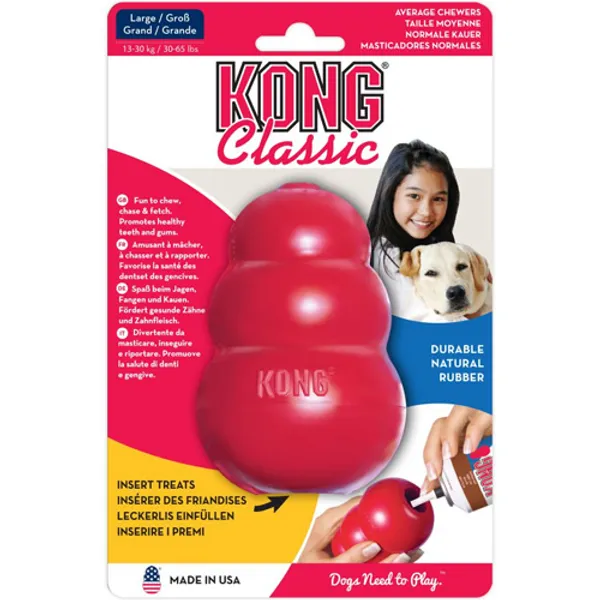 KONG Classic Large Dog Rubber Toy