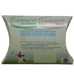 Cestem Worming Tablets for Large Dogs Pack of 2