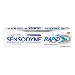 Sensodyne Rapid Relief Whitening Toothpaste 75ml