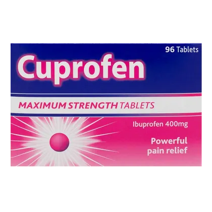 Cuprofen 400mg Tablets Pack of 96