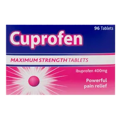 Cuprofen 400mg Tablets Pack of 96