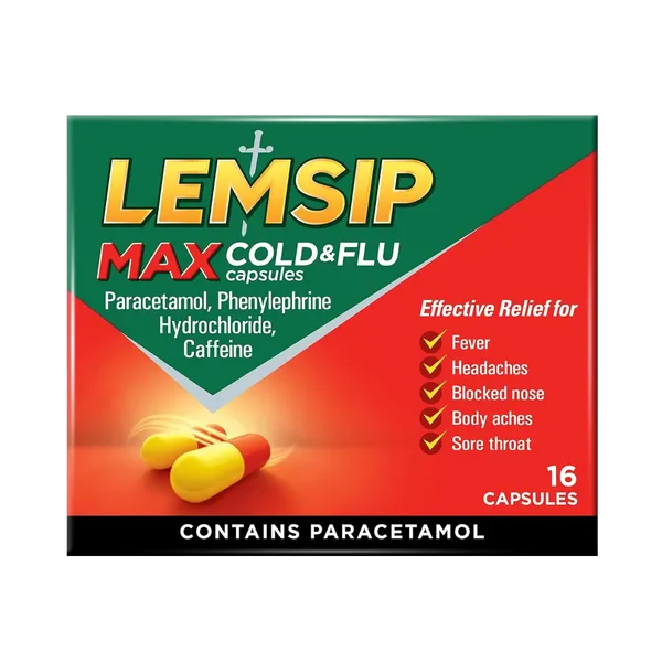 Lemsip Max Cold & Flu Capsules