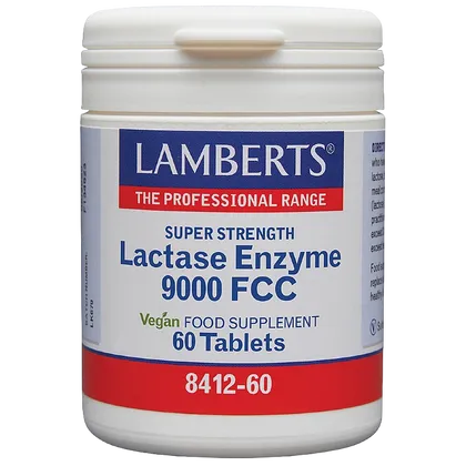 Lamberts Lactase Enzyme 9000 FCC Pack of 60