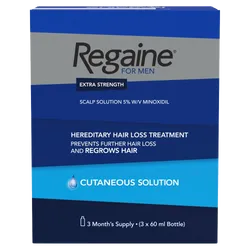 Regaine For Men Extra Strength 3 x 60ml