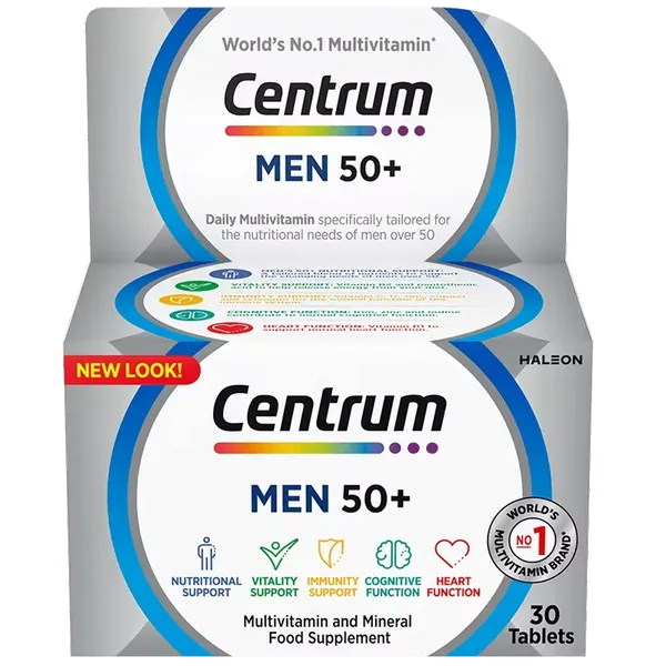 Centrum Men 50+ Tablets Pack of 30