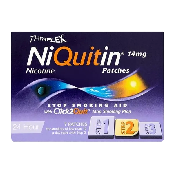 Niquitin 14mg Patches Original Step 2 Pack of 7