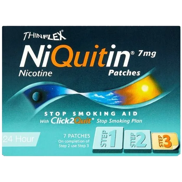 Niquitin 7mg Patches Original Step 3 Pack of 7