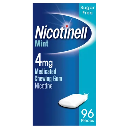 Nicotinell 4mg Chewing Gum Mint Pack of 96