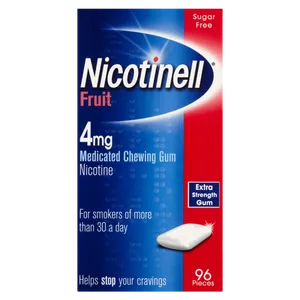 Nicotinell 4mg Chewing Gum Fruit Pack of 96