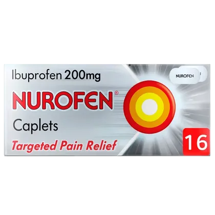 Nurofen 200mg Caplets Pack of 16