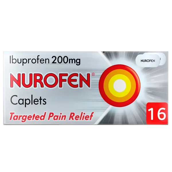 Nurofen 200mg Caplets Pack of 16