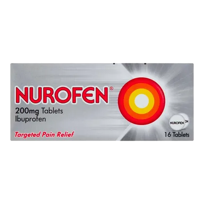 Nurofen 200mg Tablets Pack of 16