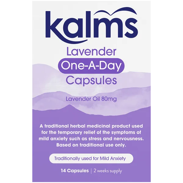 Kalms Lavender One A Day Capsules Pack of 14