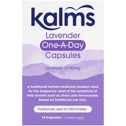 Kalms Lavender One A Day Capsules Pack of 14