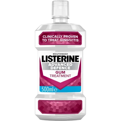 Listerine Advanced Defence Gum Treatment Mouthwash 500ml
