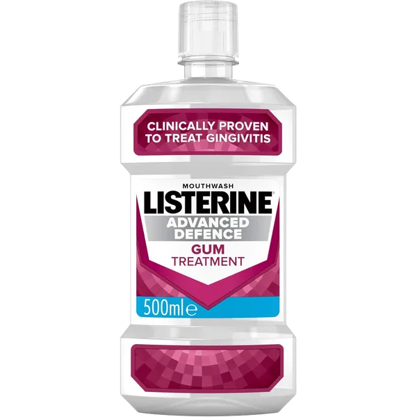 Listerine Advanced Defence Gum Treatment Mouthwash 500ml