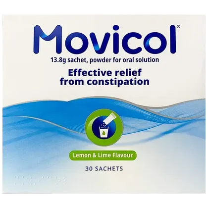 Movicol Lemon & Lime Powder Sachets Pack of 30