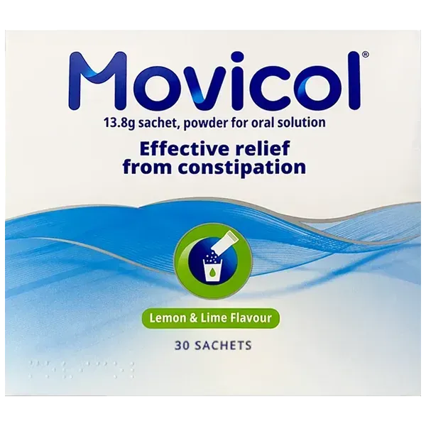 Movicol Lemon & Lime Powder Sachets Pack of 30