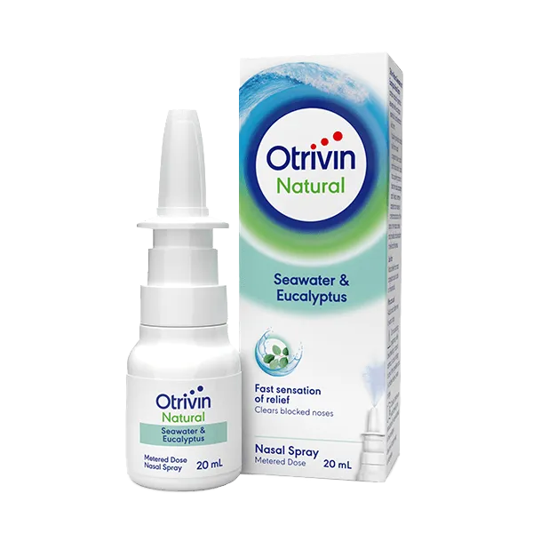 Otrivine Natural With Eucalyptus Nasal Spray 20ml