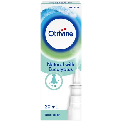 Otrivine Natural With Eucalyptus Nasal Spray 20ml