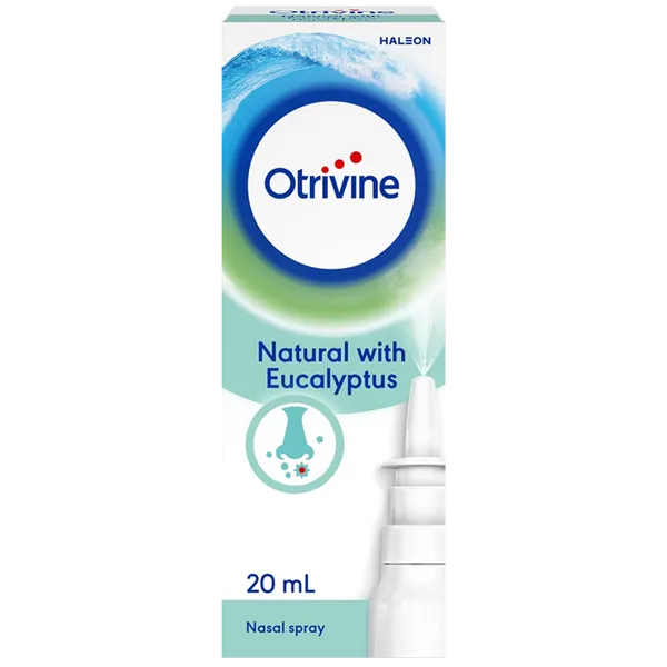 Otrivine Natural With Eucalyptus Nasal Spray 20ml