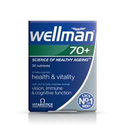 Wellman 70+ Tablets Pack of 30