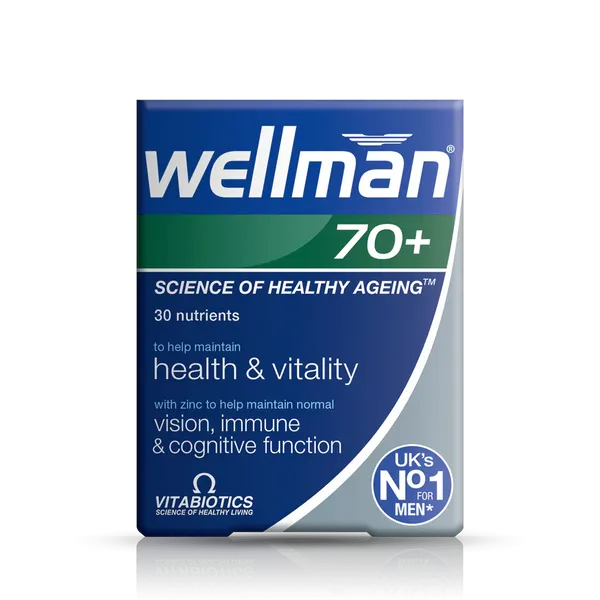 Wellman 70+ Tablets Pack of 30