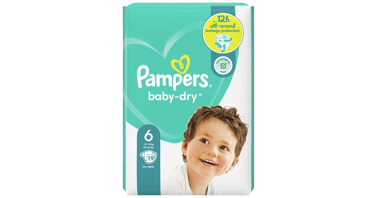 Buy Pampers Baby Dry Diapers Extra Large Size 6 48 Count Online in