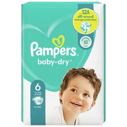 Pampers Baby Dry (unisex) Extra Large Pack of 19